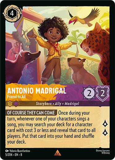 Antonio Madrigal - Friend to All (5/204) [Reign of Jafar] | Infinity Cards & Collectibles