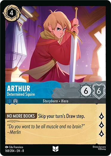 Arthur - Determined Squire (168/204) [Reign of Jafar] | Infinity Cards & Collectibles