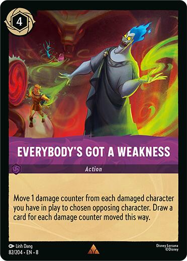 Everybody's Got A Weakness (82/204) [Reign of Jafar] | Infinity Cards & Collectibles