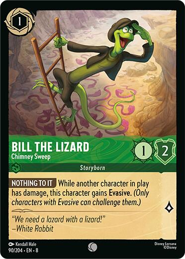 Bill the Lizard - Chimney Sweep (90/204) [Reign of Jafar] | Infinity Cards & Collectibles