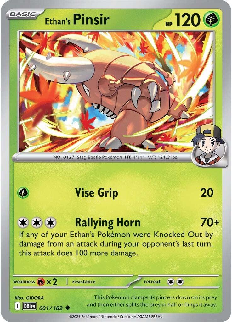 Ethan's Pinsir (001/182) [Scarlet & Violet: Destined Rivals] | Infinity Cards & Collectibles