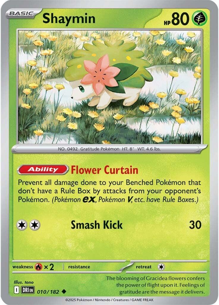 Shaymin (010/182) [Scarlet & Violet: Destined Rivals] | Infinity Cards & Collectibles