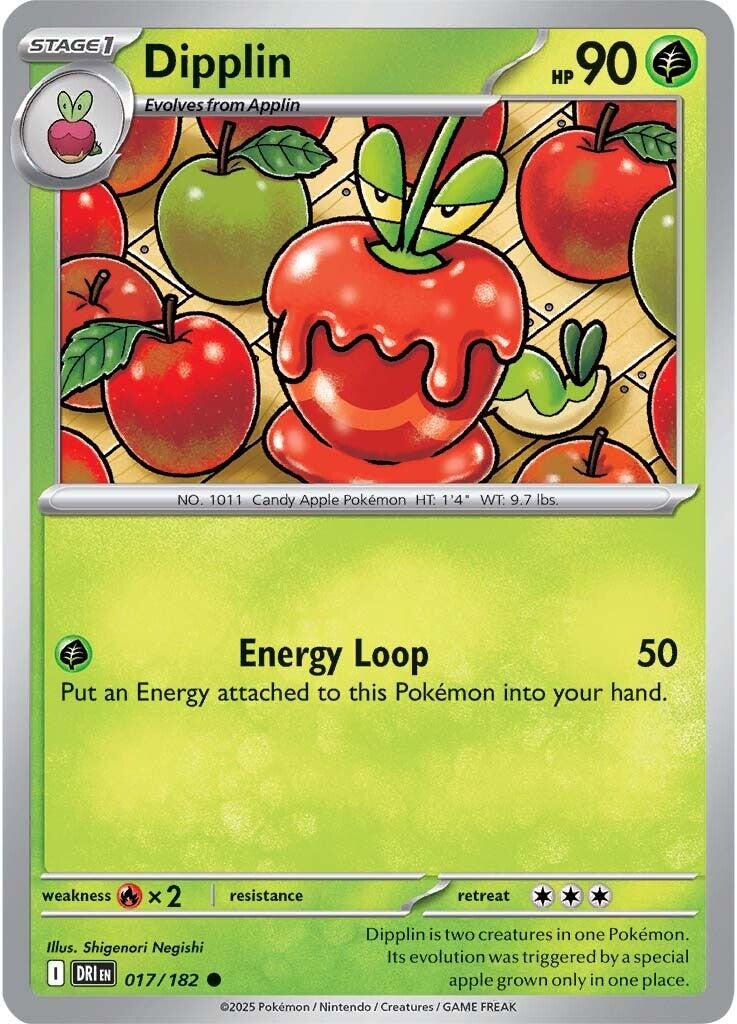 Dipplin (017/182) [Scarlet & Violet: Destined Rivals] | Infinity Cards & Collectibles