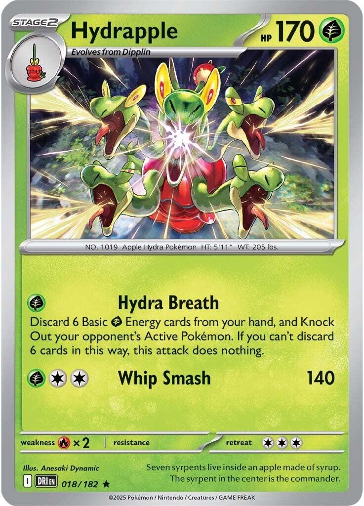 Hydrapple (018/182) [Scarlet & Violet: Destined Rivals] | Infinity Cards & Collectibles