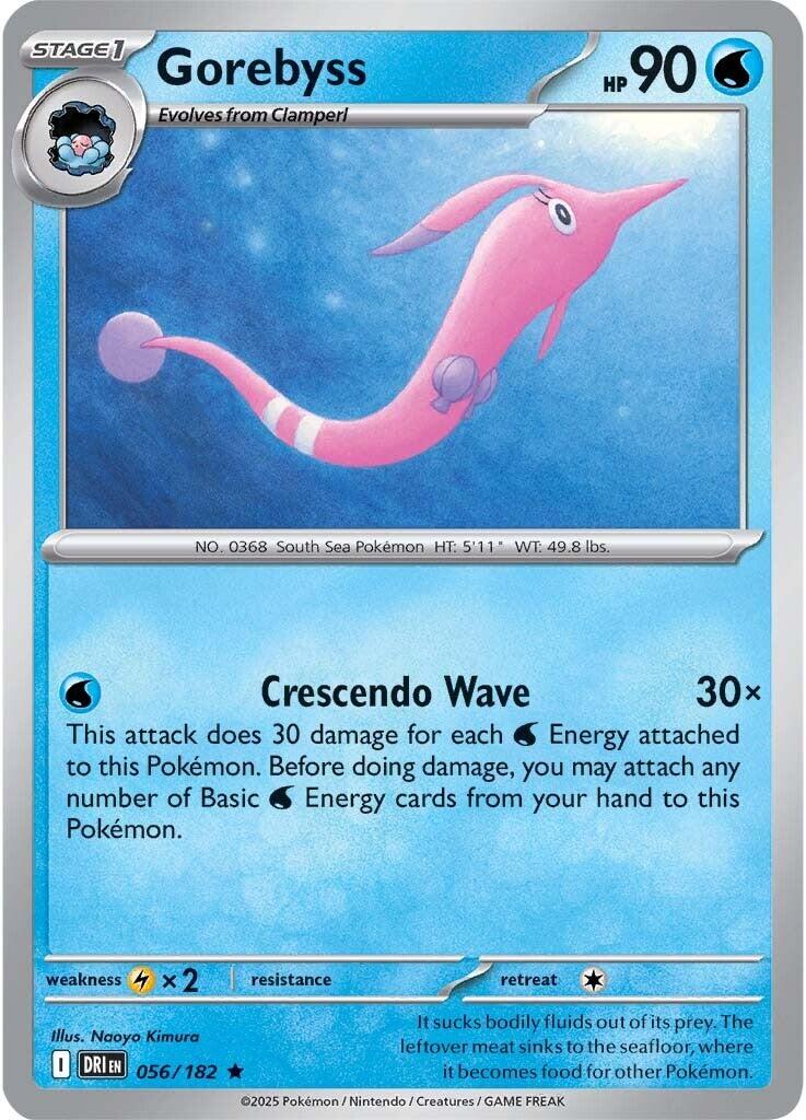 Gorebyss (056/182) [Scarlet & Violet: Destined Rivals] | Infinity Cards & Collectibles