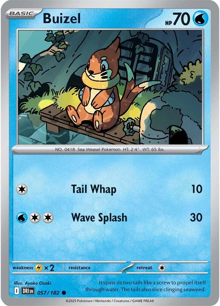 Buizel (057/182) [Scarlet & Violet: Destined Rivals] | Infinity Cards & Collectibles