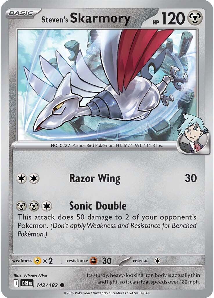 Steven's Skarmory (142/182) [Scarlet & Violet: Destined Rivals] | Infinity Cards & Collectibles