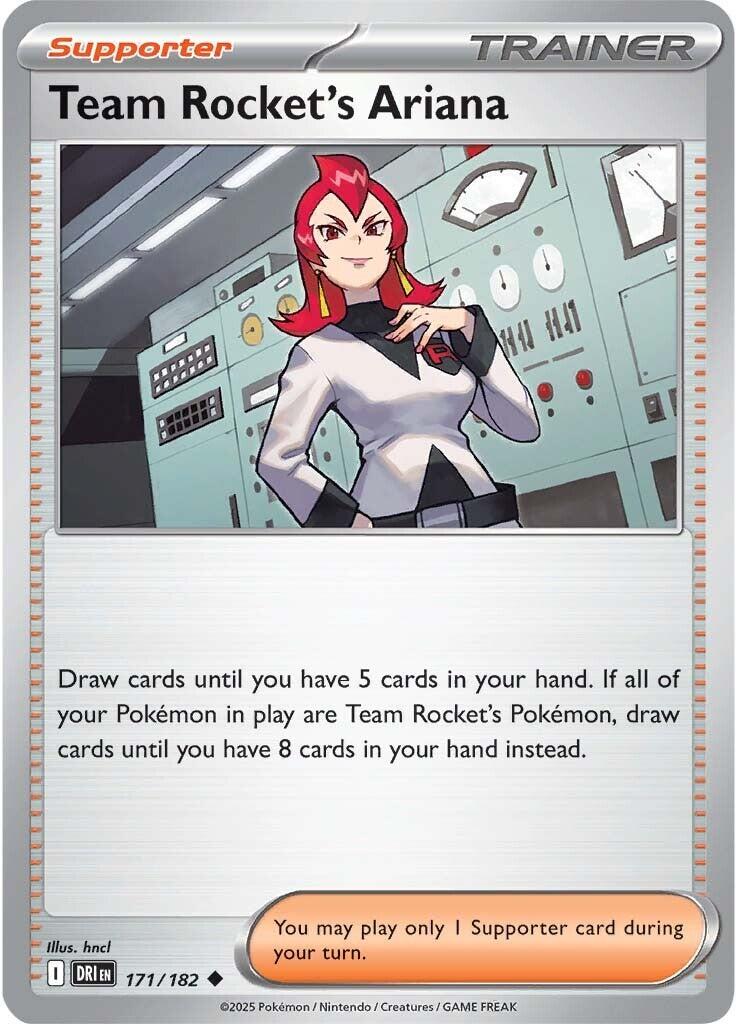 Team Rocket's Ariana (171/182) [Scarlet & Violet: Destined Rivals] | Infinity Cards & Collectibles