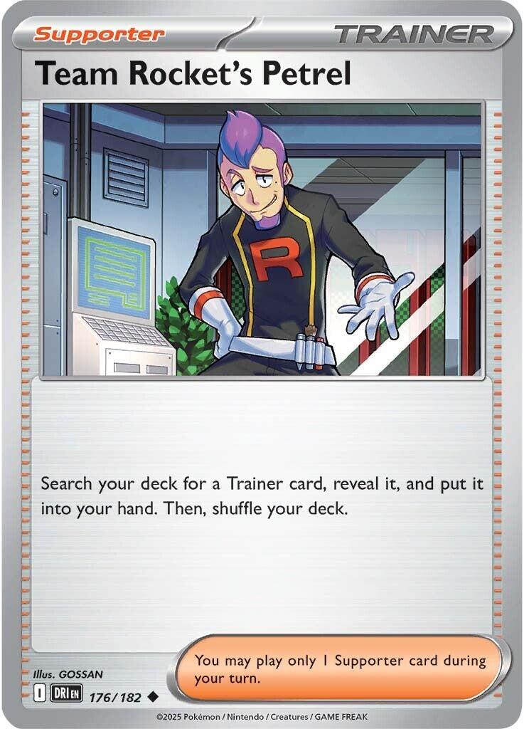 Team Rocket's Petrel (176/182) [Scarlet & Violet: Destined Rivals] | Infinity Cards & Collectibles