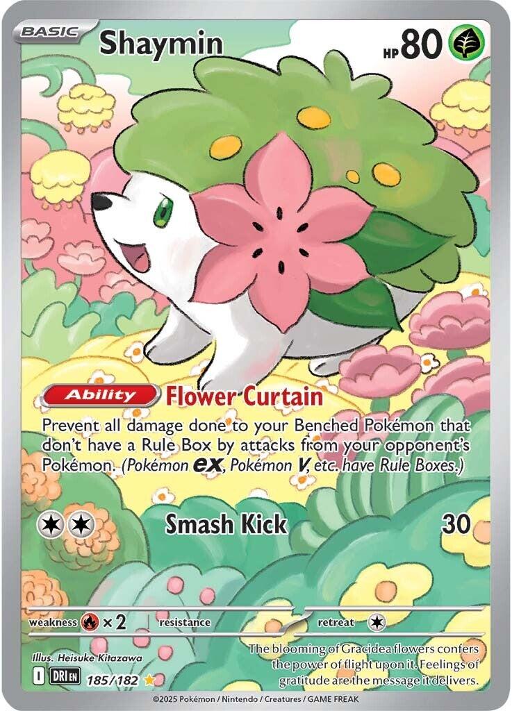 Shaymin (185/182) [Scarlet & Violet: Destined Rivals] | Infinity Cards & Collectibles
