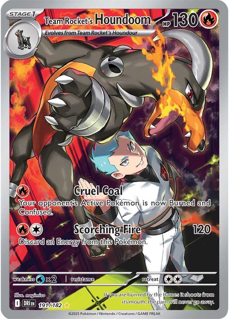 Team Rocket's Houndoom (191/182) [Scarlet & Violet: Destined Rivals] | Infinity Cards & Collectibles