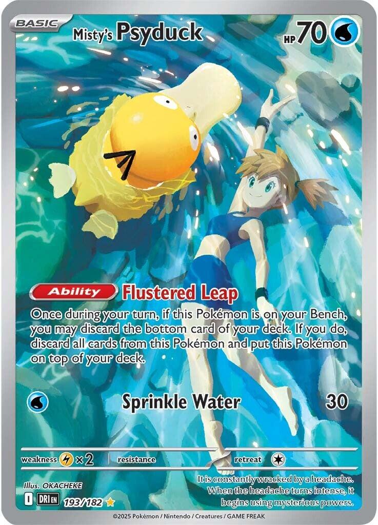 Misty's Psyduck (193/182) [Scarlet & Violet: Destined Rivals] | Infinity Cards & Collectibles