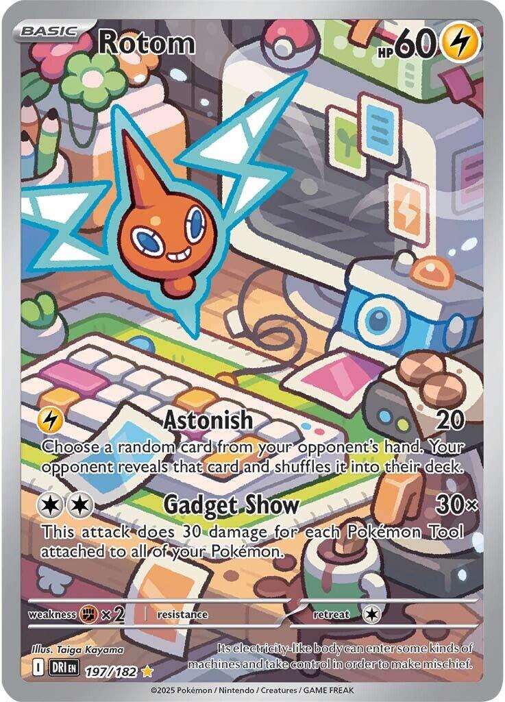 Rotom (197/182) [Scarlet & Violet: Destined Rivals] | Infinity Cards & Collectibles