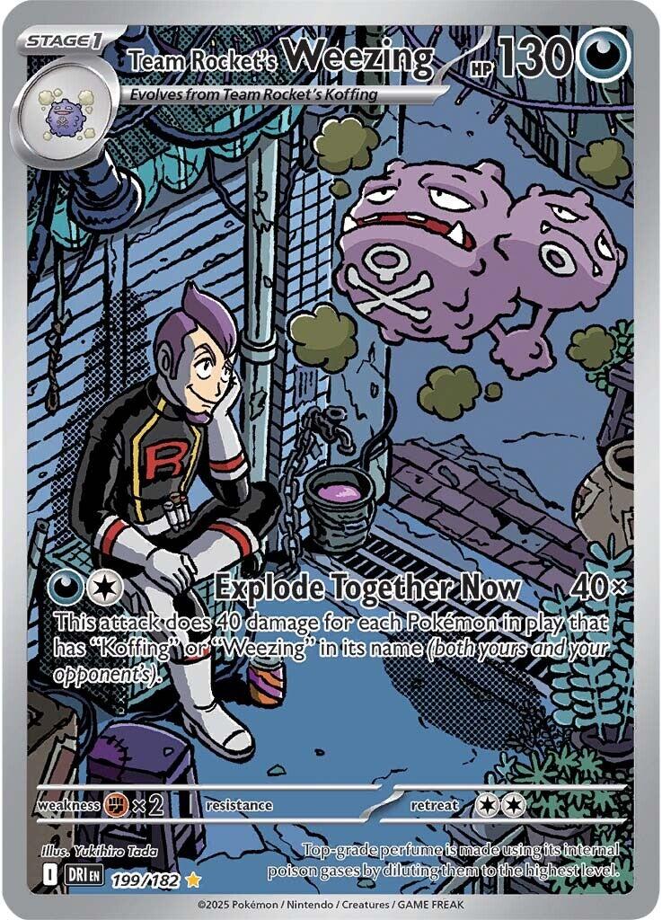Team Rocket's Weezing (199/182) [Scarlet & Violet: Destined Rivals] | Infinity Cards & Collectibles