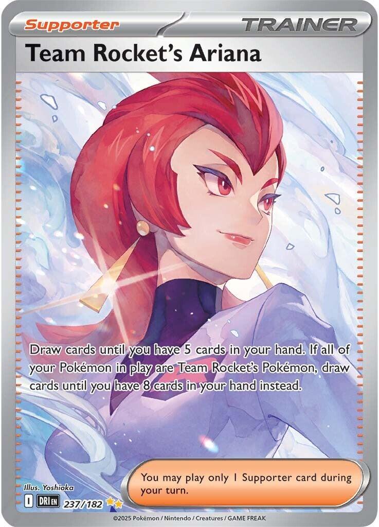 Team Rocket's Ariana (237/182) [Scarlet & Violet: Destined Rivals] | Infinity Cards & Collectibles