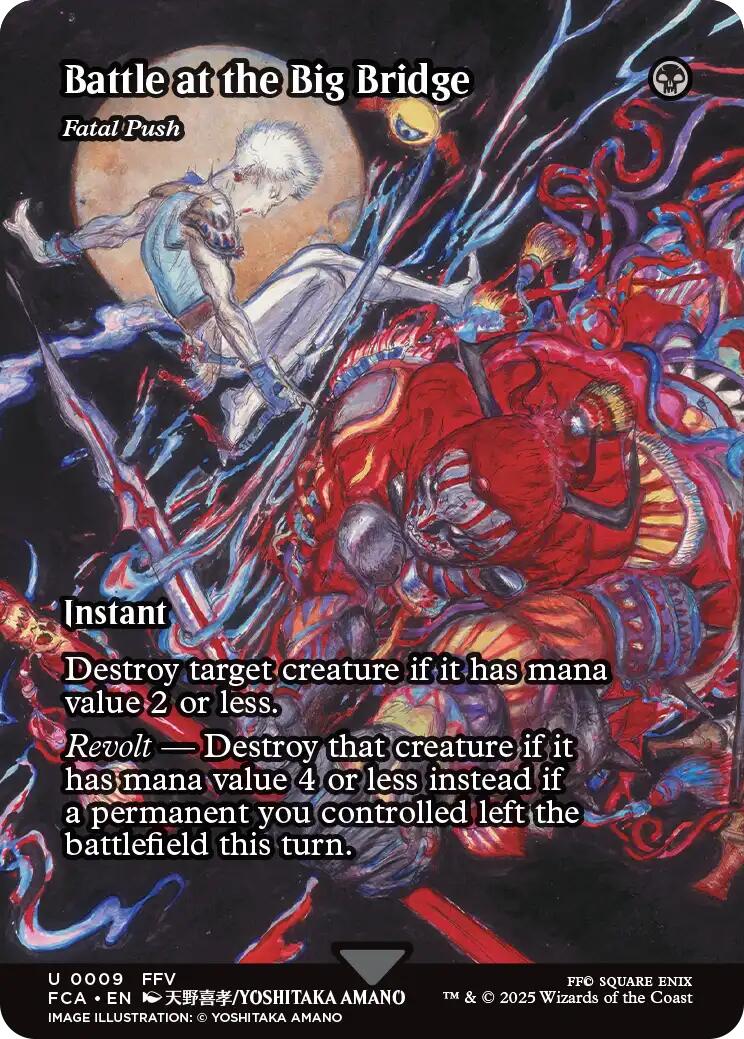 Battle at the Big Bridge - Fatal Push (Showcase) [FINAL FANTASY : Through the Ages] | Infinity Cards & Collectibles