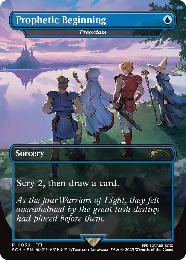 Prophetic Beginning - Preordain [Store Championships 2025] | Infinity Cards & Collectibles