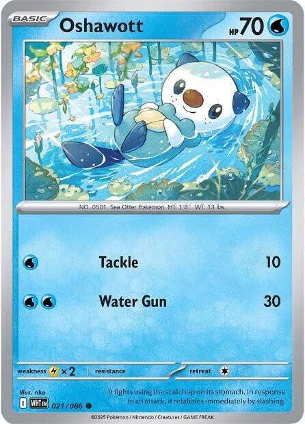 Oshawott (021/086) [Scarlet & Violet: White Flare] | Infinity Cards & Collectibles