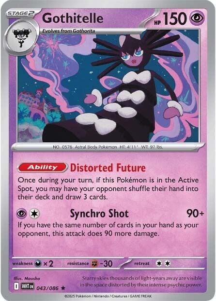 Gothitelle (043/086) [Scarlet & Violet: White Flare] | Infinity Cards & Collectibles