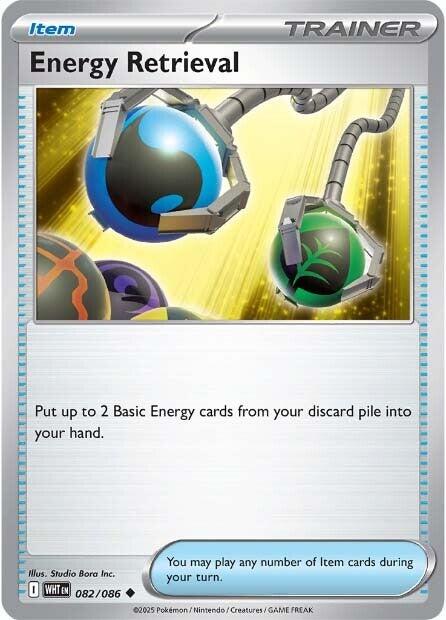Energy Retrieval (082/086) [Scarlet & Violet: White Flare] | Infinity Cards & Collectibles