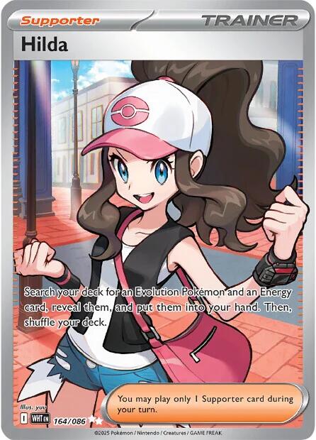 Hilda (164/086) [Scarlet & Violet: White Flare] | Infinity Cards & Collectibles