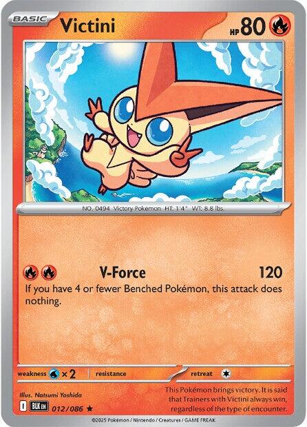 Victini (012/086) [Scarlet & Violet: Black Bolt] | Infinity Cards & Collectibles