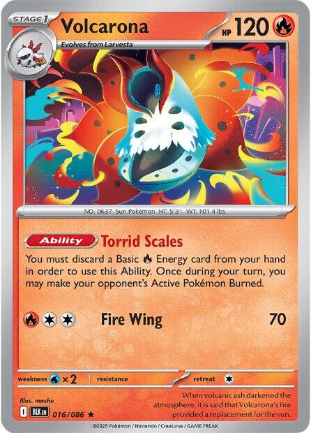 Volcarona (016/086) [Scarlet & Violet: Black Bolt] | Infinity Cards & Collectibles