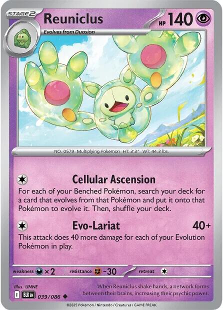Reuniclus (039/086) [Scarlet & Violet: Black Bolt] | Infinity Cards & Collectibles