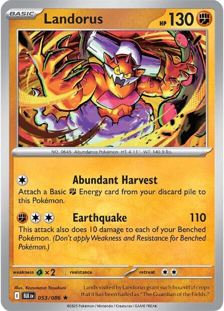 Landorus (053/086) [Scarlet & Violet: Black Bolt] | Infinity Cards & Collectibles