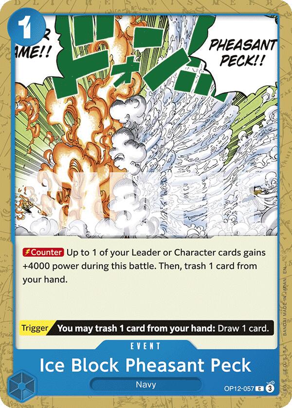 Ice Block Pheasant Peck [Legacy of the Master] | Infinity Cards & Collectibles