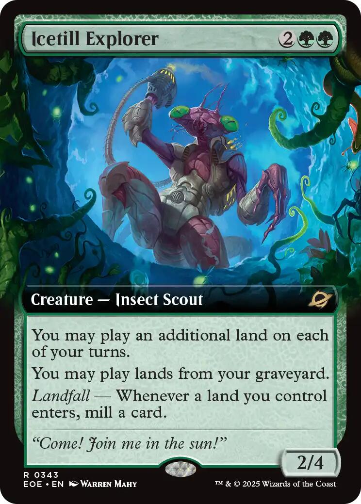 Icetill Explorer (Extended Art) [Edge of Eternities] | Infinity Cards & Collectibles