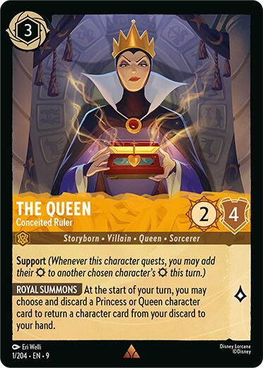 The Queen - Conceited Ruler (1/204) [Fabled] | Infinity Cards & Collectibles