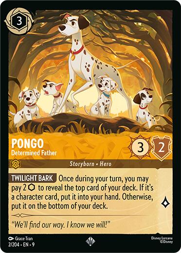 Pongo - Determined Father (2/204) [Fabled] | Infinity Cards & Collectibles