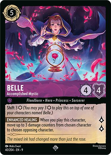 Belle - Accomplished Mystic (40/204) [Fabled] | Infinity Cards & Collectibles