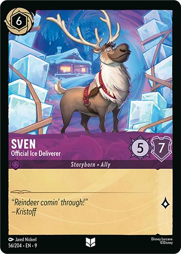Sven - Official Ice Deliverer (56/204) [Fabled] | Infinity Cards & Collectibles