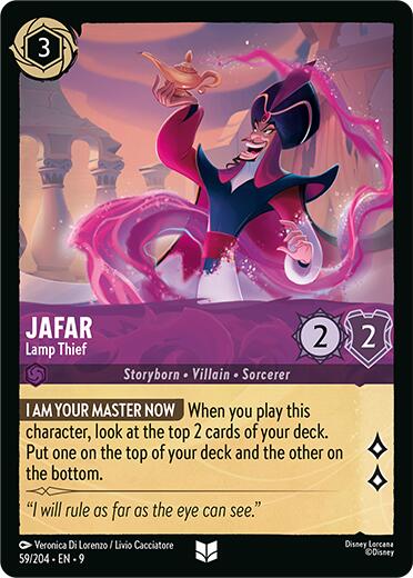 Jafar - Lamp Thief (59/204) [Fabled] | Infinity Cards & Collectibles