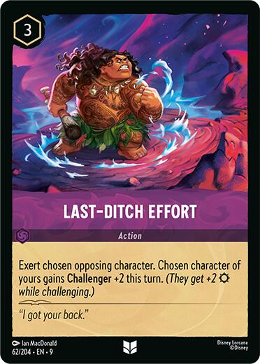 Last-Ditch Effort (62/204) [Fabled] | Infinity Cards & Collectibles