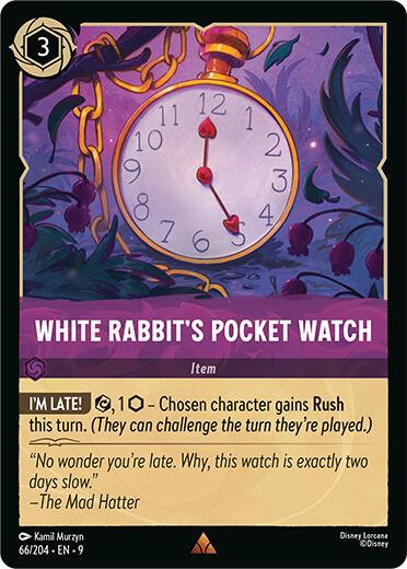 White Rabbit's Pocket Watch (66/204) [Fabled] | Infinity Cards & Collectibles
