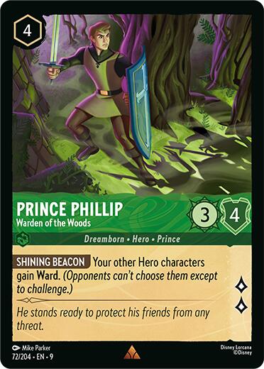 Prince Phillip - Warden of the Woods (72/204) [Fabled] | Infinity Cards & Collectibles