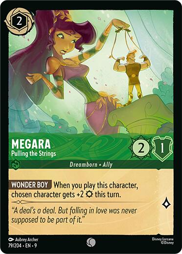 Megara - Pulling the Strings (79/204) [Fabled] | Infinity Cards & Collectibles