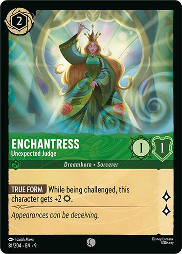 Enchantress - Unexpected Judge (81/204) [Fabled] | Infinity Cards & Collectibles