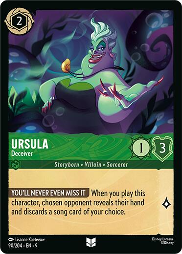 Ursula - Deceiver (90/204) [Fabled] | Infinity Cards & Collectibles