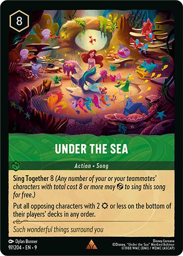 Under the Sea (97/204) [Fabled] | Infinity Cards & Collectibles