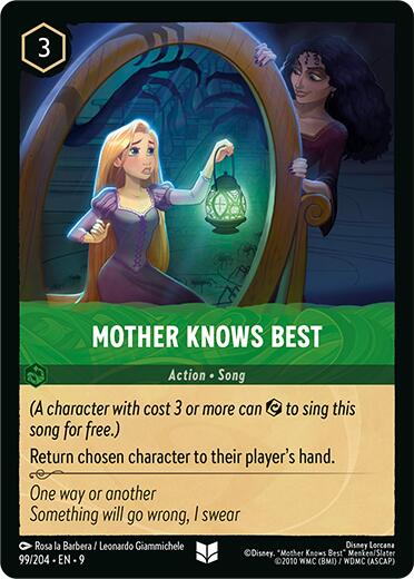 Mother Knows Best (99/204) [Fabled] | Infinity Cards & Collectibles