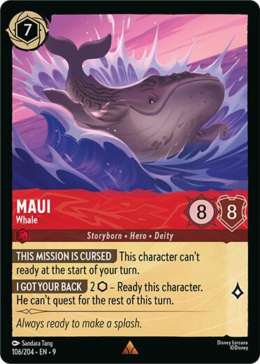 Maui - Whale (106/204) [Fabled] | Infinity Cards & Collectibles