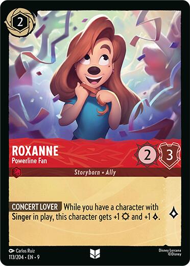 Roxanne - Powerline Fan (113/204) [Fabled] | Infinity Cards & Collectibles