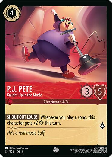 P.J. Pete - Caught Up in the Music (114/204) [Fabled] | Infinity Cards & Collectibles