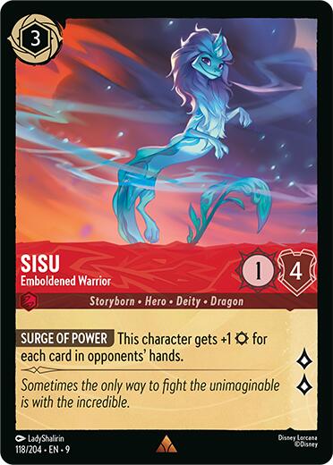 Sisu - Emboldened Warrior (118/204) [Fabled] | Infinity Cards & Collectibles