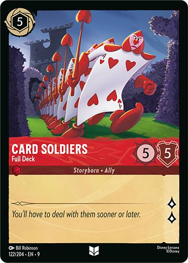 Card Soldiers - Full Deck (122/204) [Fabled] | Infinity Cards & Collectibles