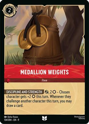 Medallion Weights (134/204) [Fabled]